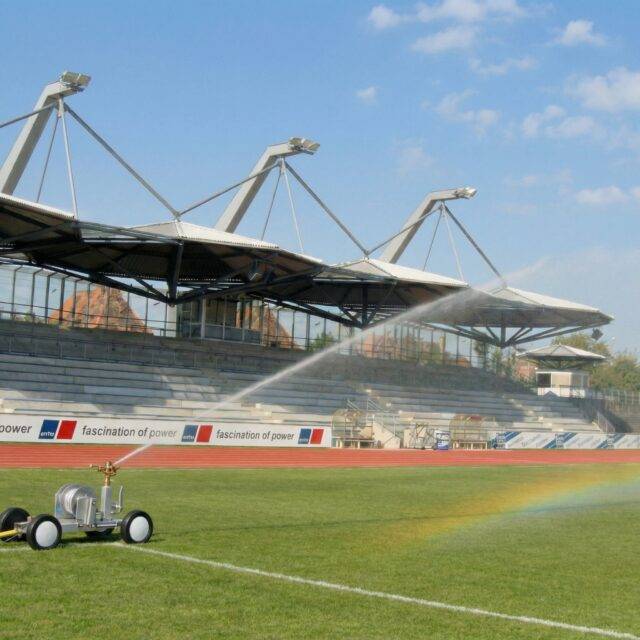 Travelling sprinkler