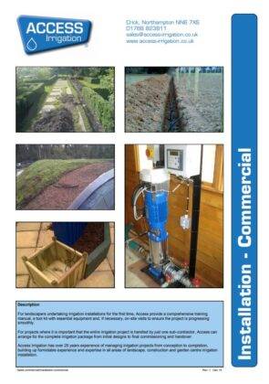 Installation commercial leaflet