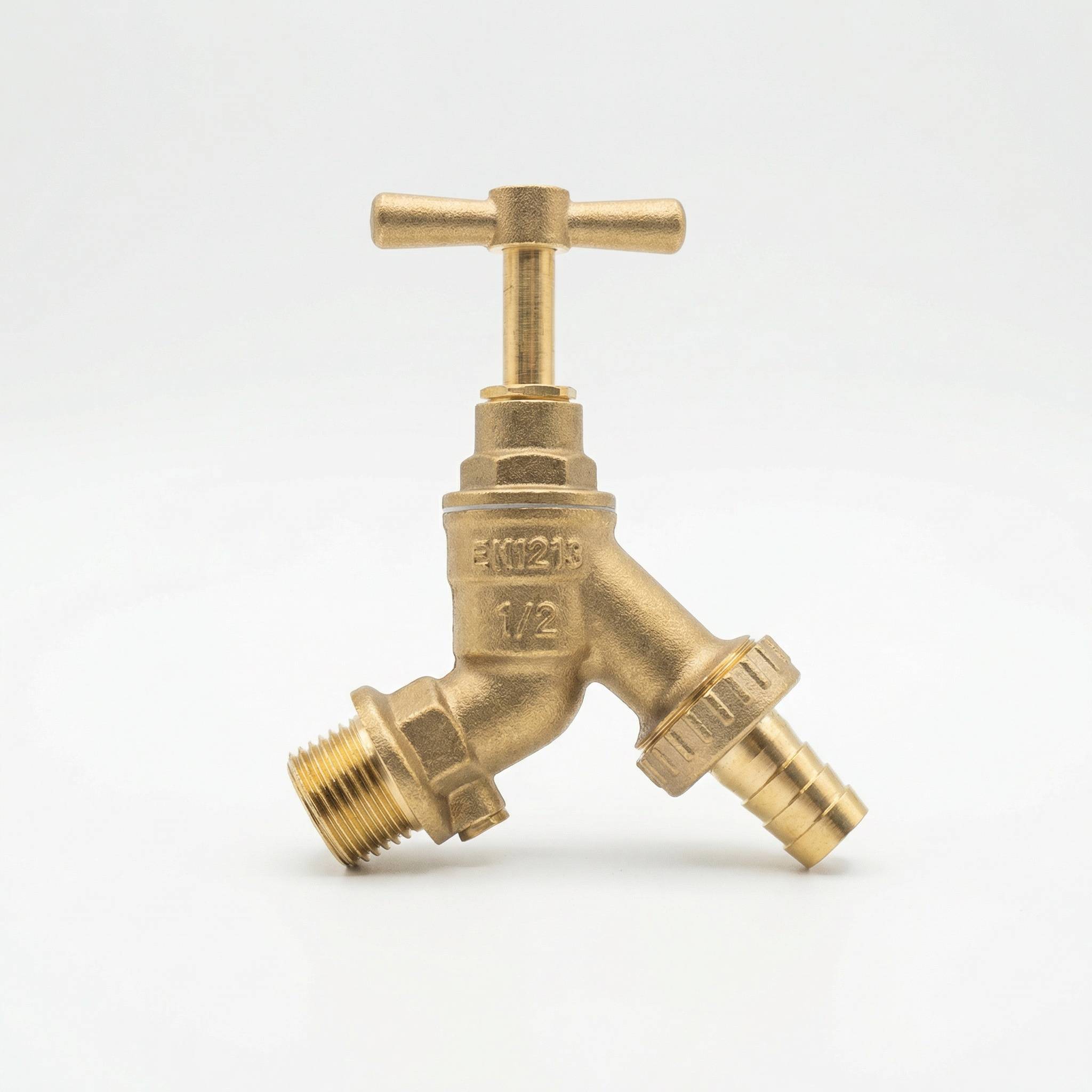 ETB2 brass bib tap with check valve