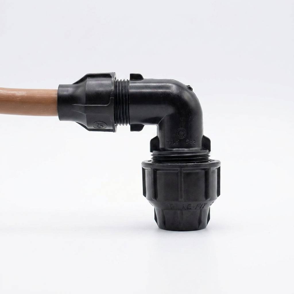FGE16 grip ring on FLE20-3M compression fitting
