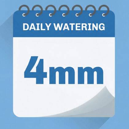 4mm daily watering graphic