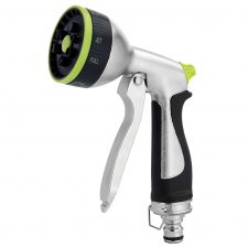 8 Function metal spray gun with male brass quick connector entry