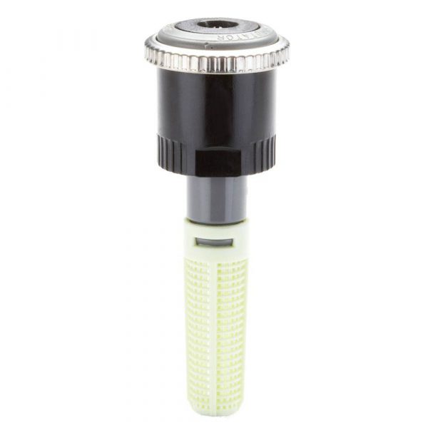 Grey MP3000 rotator nozzle for highly efficient watering of smaller garden areas with complex shapes