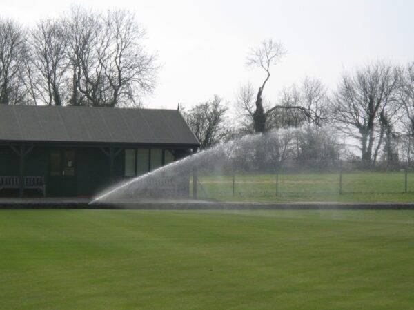 Popup sprinklers for Bowling Greens