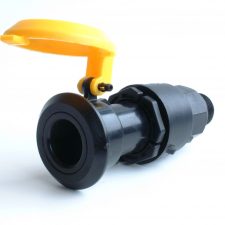 Quick coupling valve allow hoses to be quickly connected to an underground irrigation supply pipe