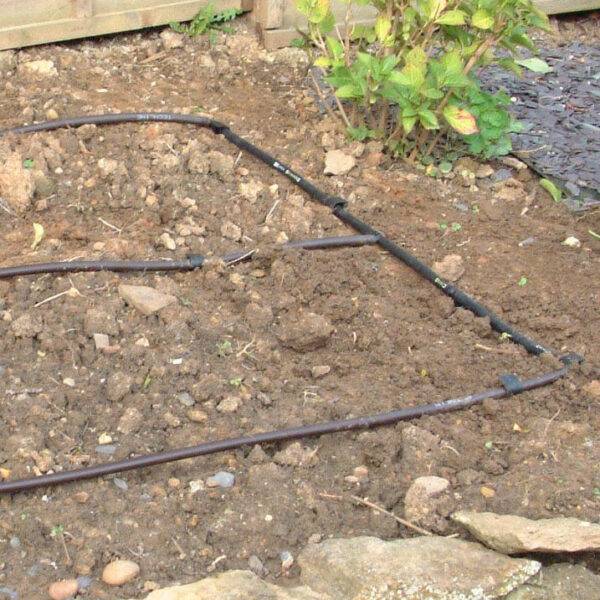 Permadrip pro border drip line watering kit for shrub borders and flower beds