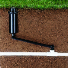 Swing joint sprinkler connection to ensure sprinkler can easily be adjusted