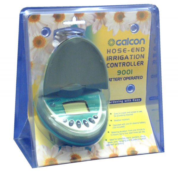 Galcon battery operated garden tap timer in pack - simple yet reliable tap timer which fits directly onto an outside tap