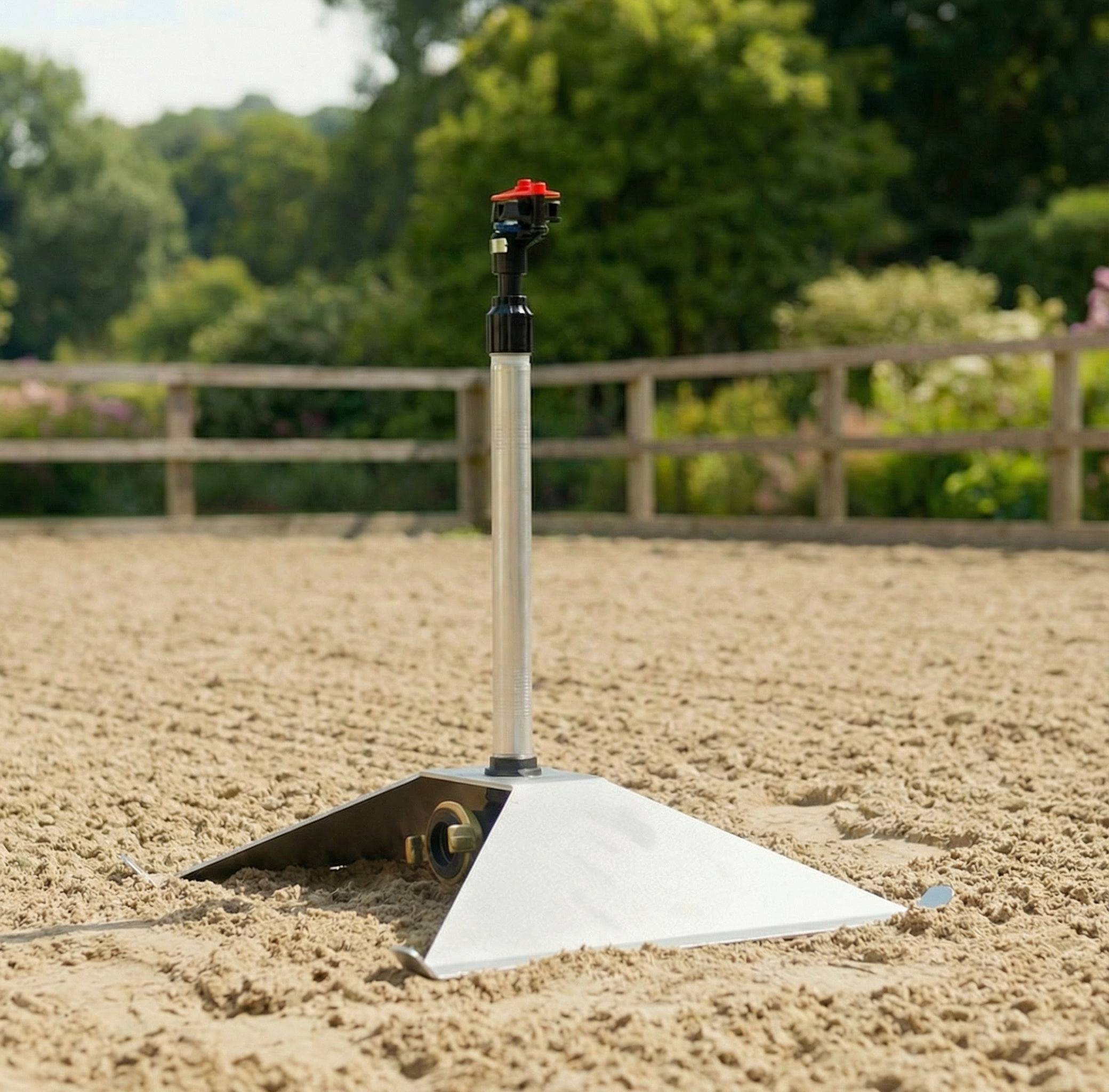 KRSA sled riser on a menage