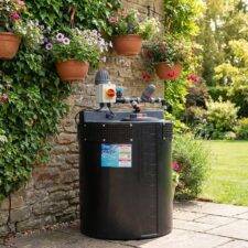 200l Cat 5 pressure booster set with pump and tank with AB air gap suitable for small garden