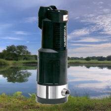 River and Lake Pump system for drawing irrigation from wells, rivers and lakes
