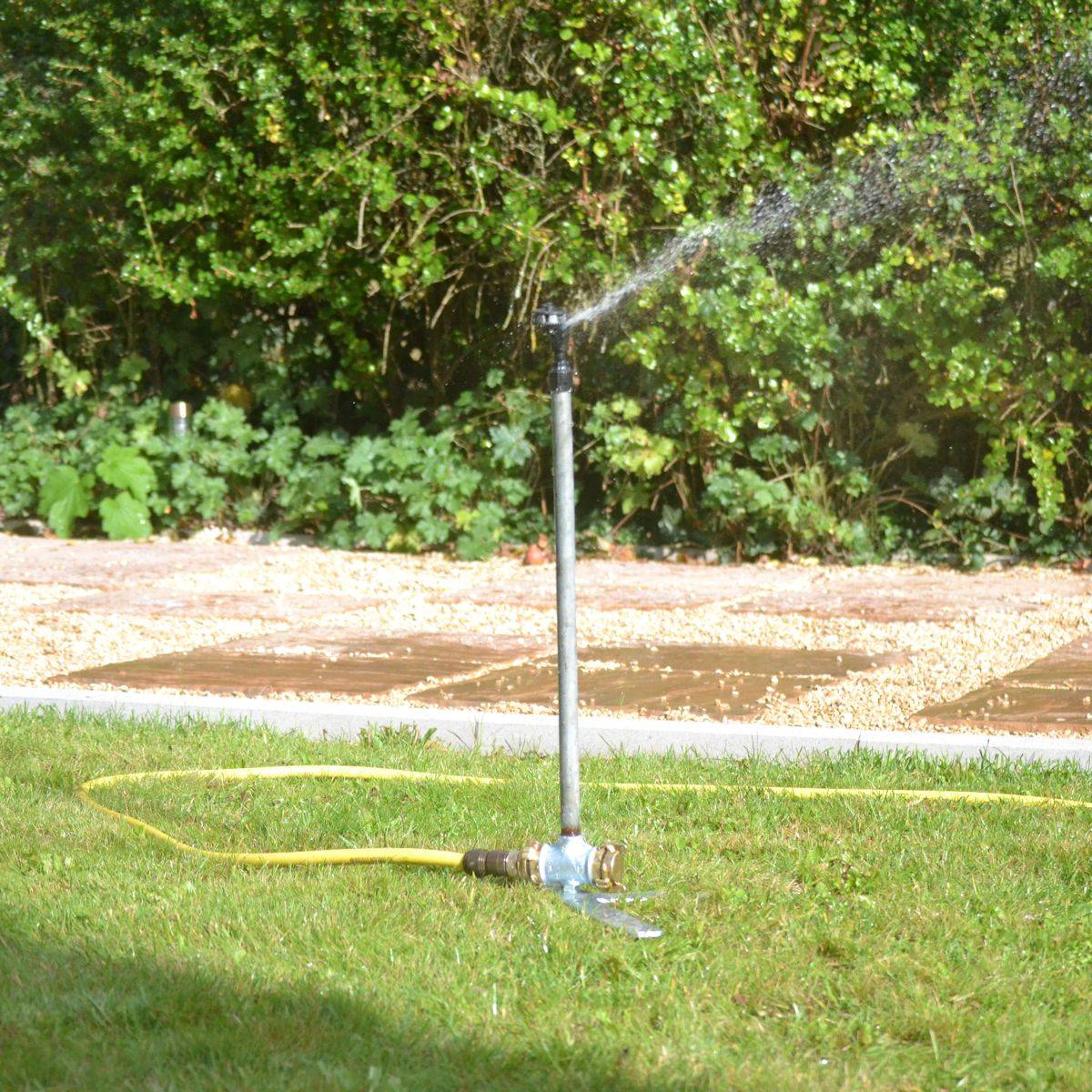 Standing sprinkler on sale