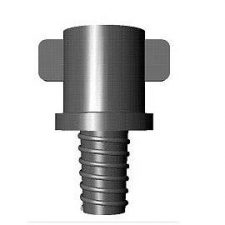 1/4″ W Plunger - adaptor to allow 6mm taper system to be fitted into 1/4WW thread