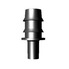 12mm connector/adaptor from 12mm polythene pipe to 6mm taper fitting system