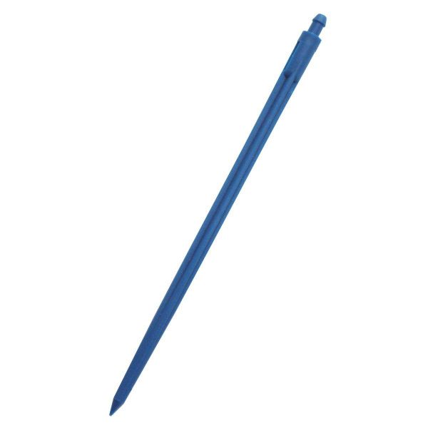 Blue anchorage stake for dripper systems