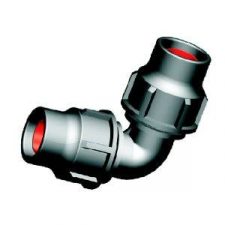 Pozilock elbow for low pressure pipe