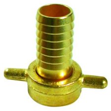 Brass barbed hose fitting - female thread