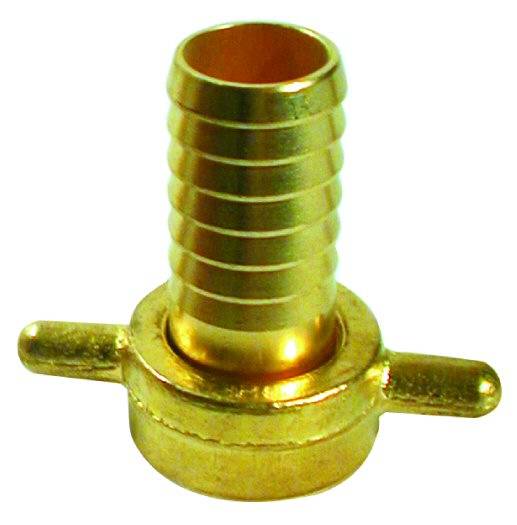 Brass barbed hose fitting - female thread