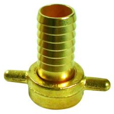Brass barbed hose coupling - fitting to female thread