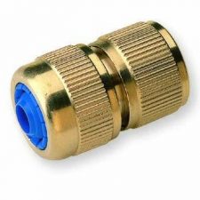 Brass hose snap connector