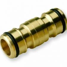 Hose brass coupler to join two quick connectors