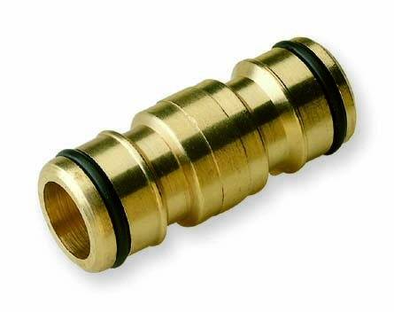 Hose brass coupler to join two quick connectors