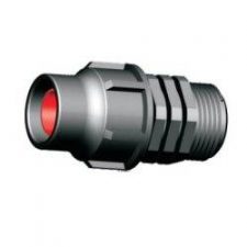 PoziLock straight connector to male thread for low pressure pipe