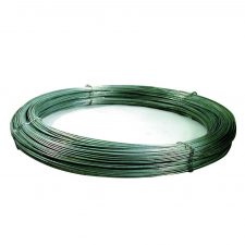 Galvanised straining wire to support overhead sprinkler lines and suspended pipework