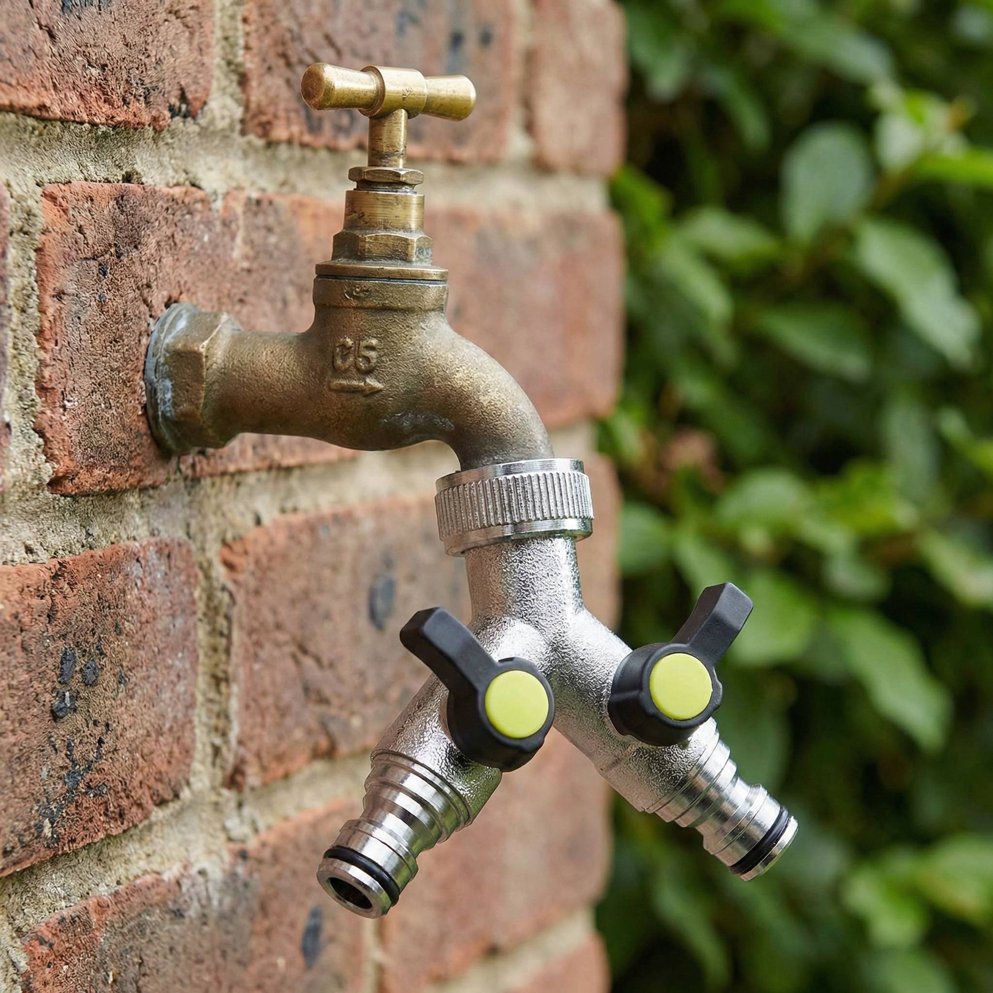 2 Way Quick Connector Tap Manifold