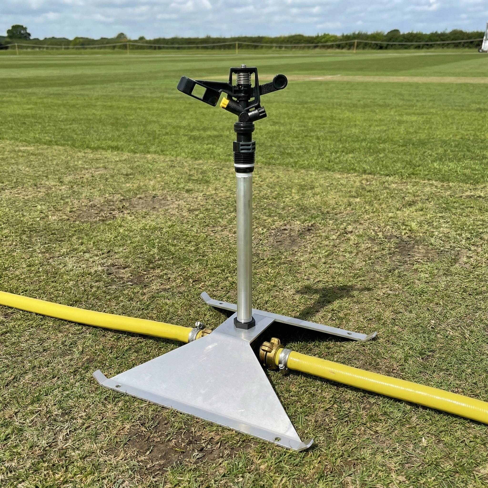 Temporary bowling green watering package
